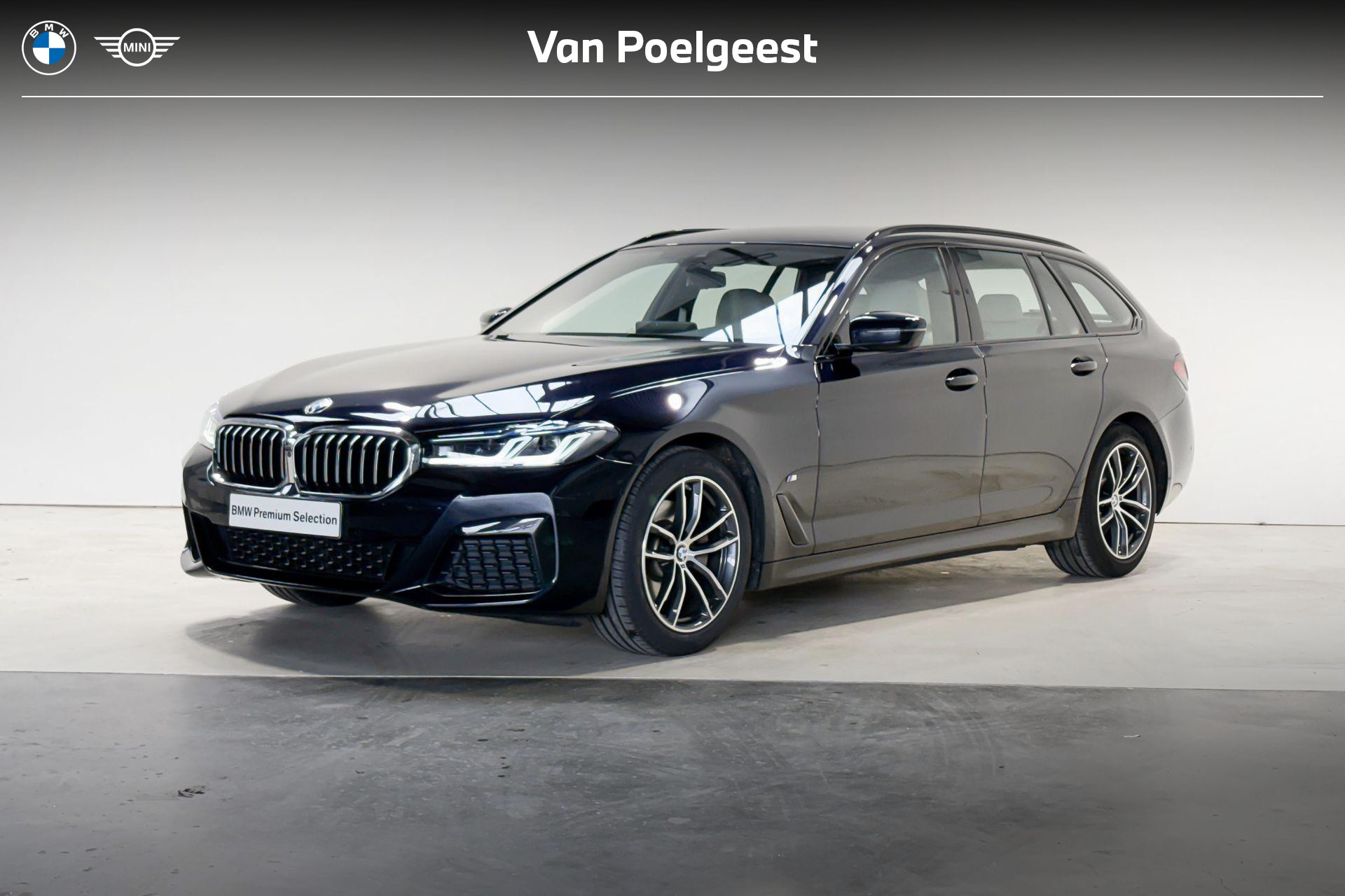 BMW 520i 520i High Executive Edition M Sportpakket 2021 - voorkant