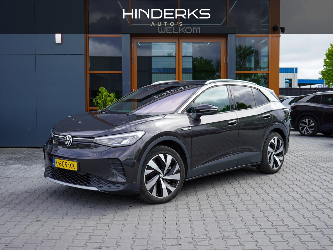 Volkswagen Id.4 Pro 150 KW First 77 kWh | 91,56% SOH | Led | Camera | Adap. Cruise 2021 - voorkant