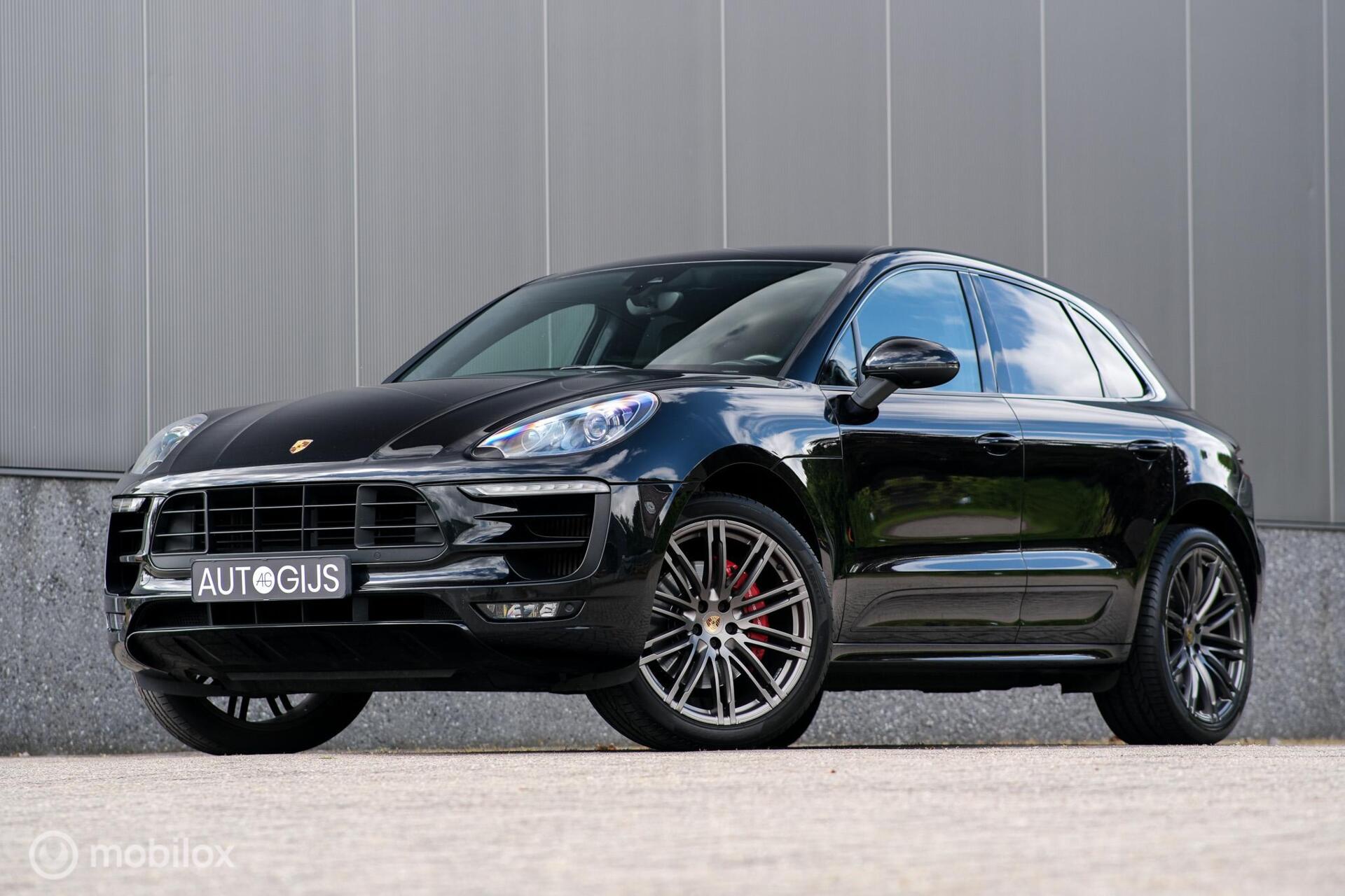 Porsche Macan Turbo 3.6 Turbo 400 pk | Sportchrono | Camera | Bose | Memory | Zeer mooi | LED | Luchtvering | 2016 - voorkant