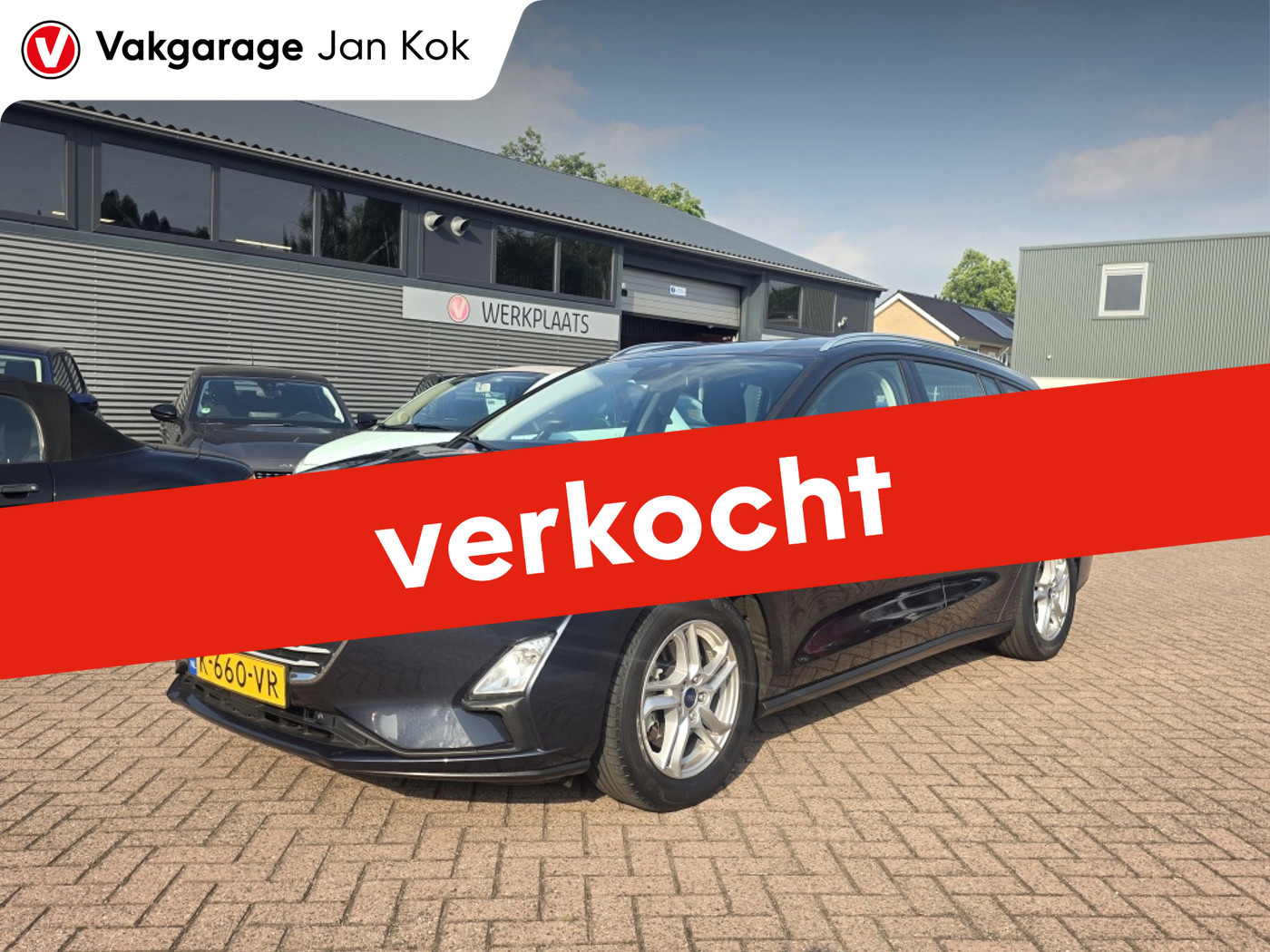 Ford Focus 1.0 EBH Tr Ed. bns 2021 - voorkant