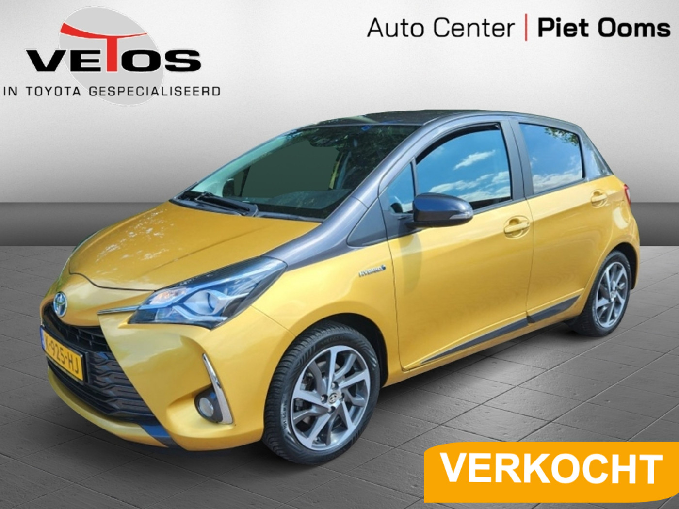 Toyota Toyota Yaris Hybrid 1.5 Hyb. Y20 Gold Ed 2019 - voorkant