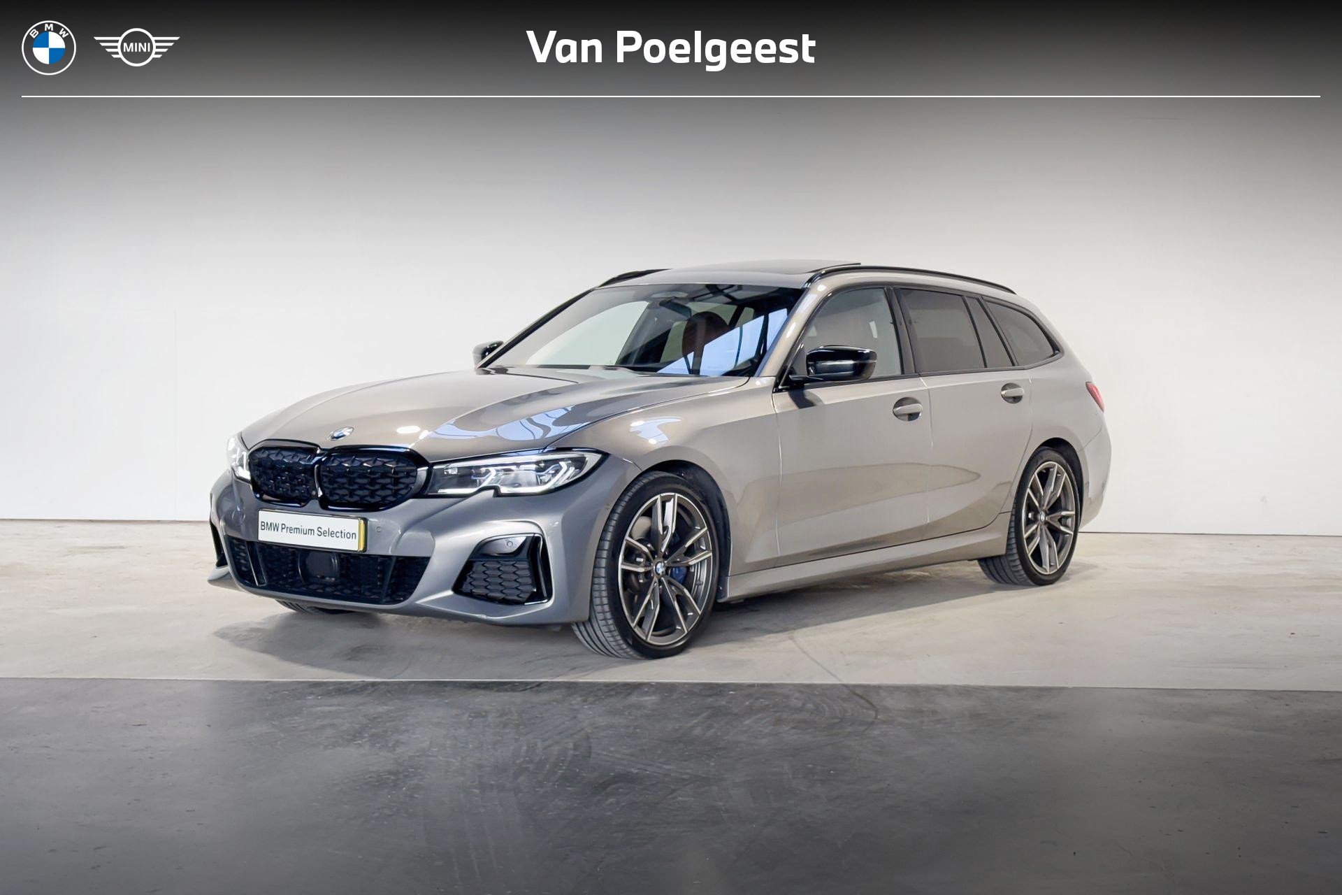 BMW 3-serie Touring M340i xDrive High Executive 2021 - voorkant