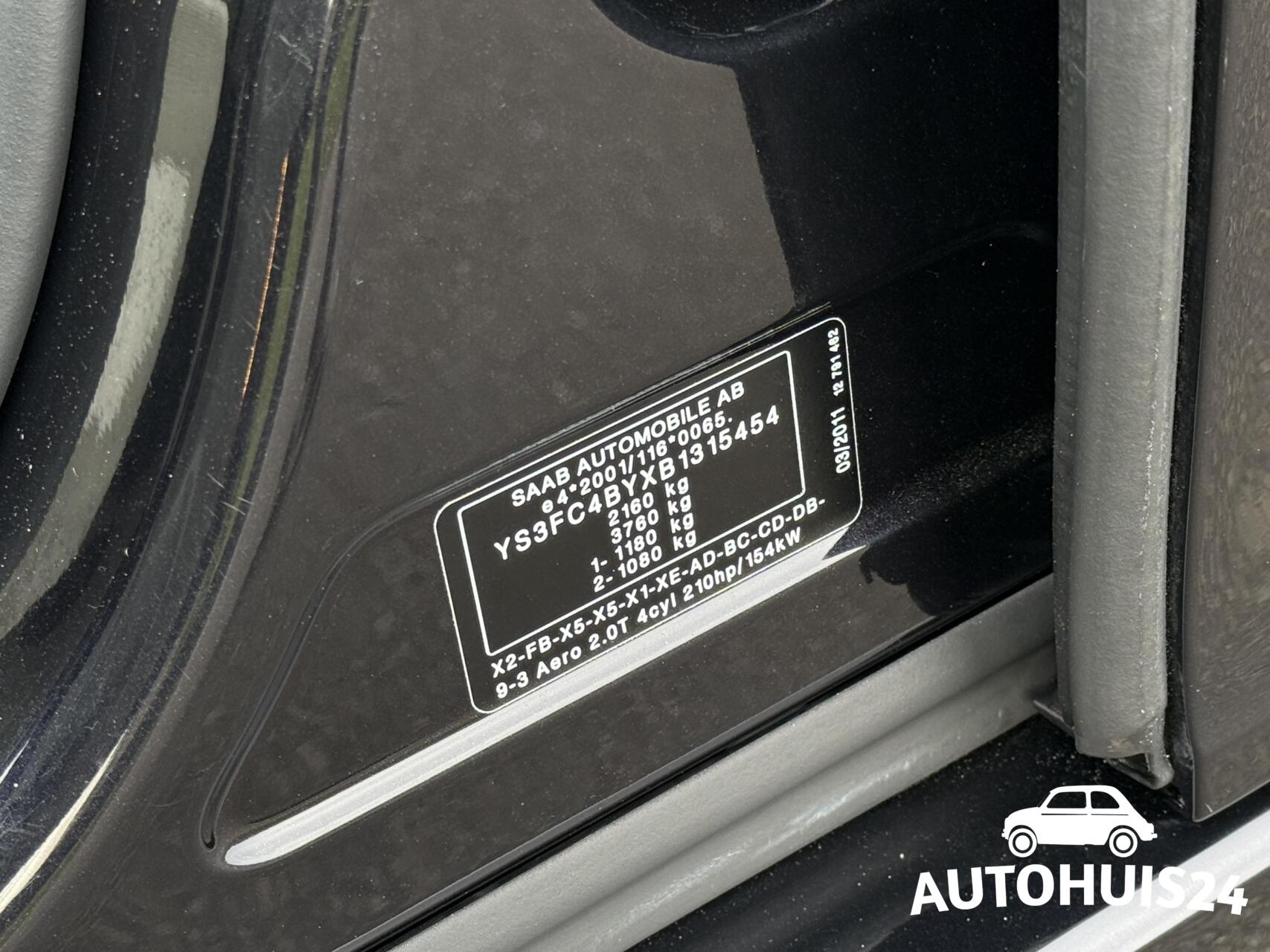 Foto van Saab Saab 9-3