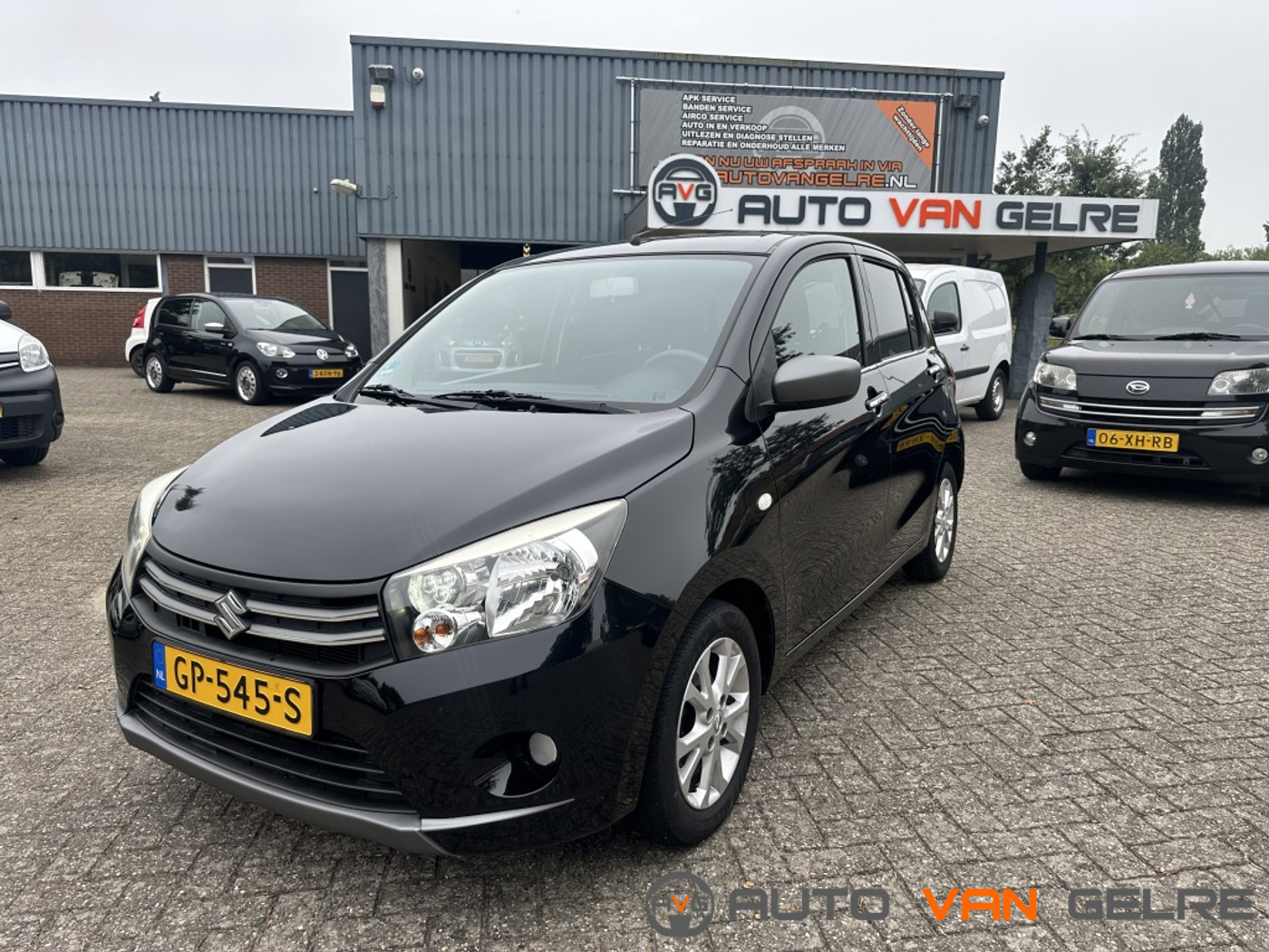 Suzuki Celerio 1.0 Exclusive Zwart 5 Deurs Led Bluetooth 2015 - voorkant