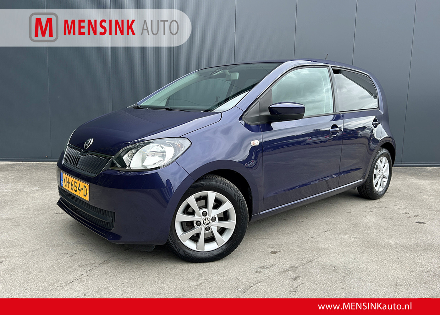 Skoda Citigo 1.0 Greentech Fresh AIRCO 5 DEURS NL AUTO 2016 - voorkant