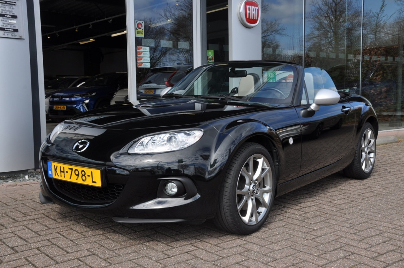 Mazda Mazda Mx-5 1.8 Silver Edition Nieuwstaat Leer Navi 2015 - voorkant