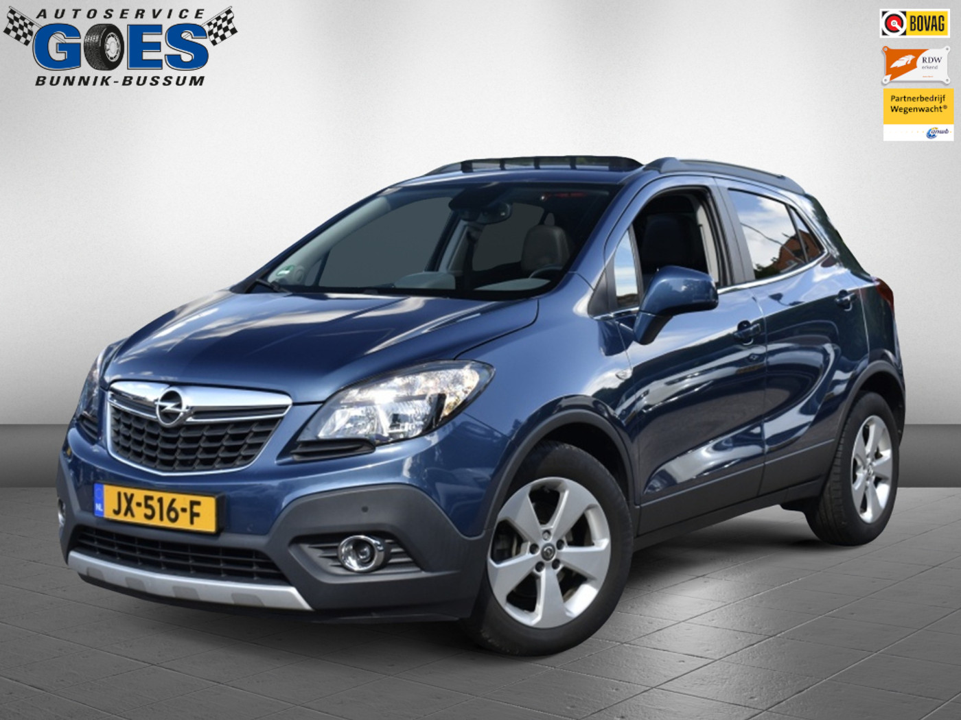 Opel Mokka 1.4 T Innovation pano | clima | winterp. | Leer 2016 - voorkant