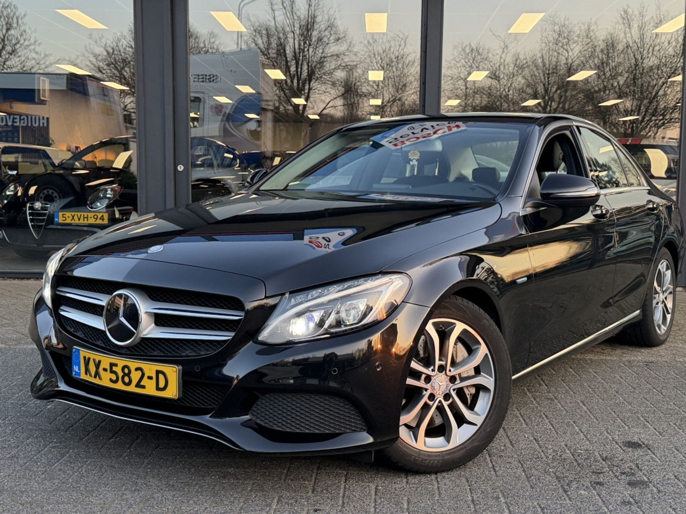 Mercedes-Benz C 350 E 350e LeaseEd. Plus Hybride “NAP” Nl Auto. Clima/Multimedia 2016 - voorkant