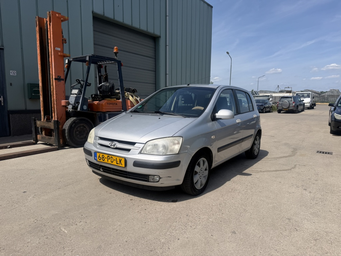 Hyundai Getz 1.3i GLS AUTOMAAT 5 deurs 2004 - voorkant