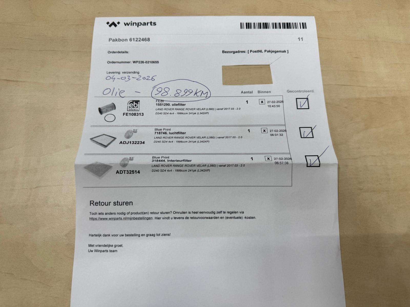 Foto van Land Rover Range Rover Velar