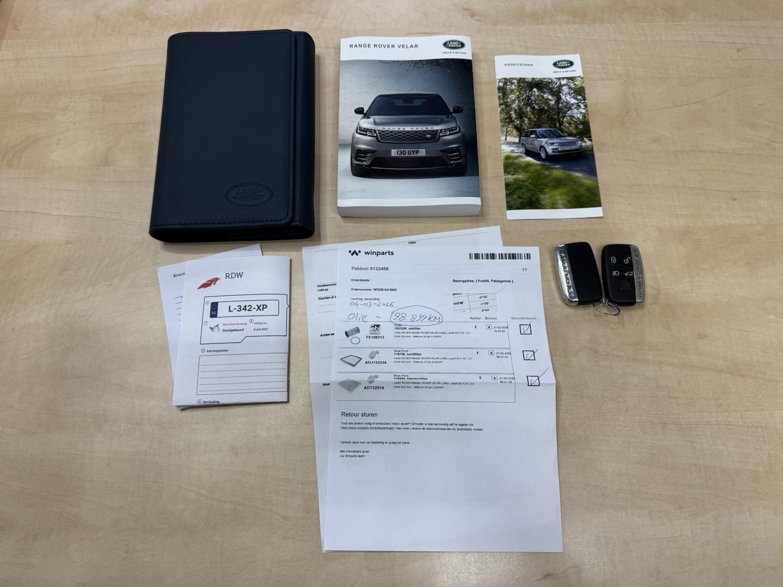 Foto van Land Rover Range Rover Velar