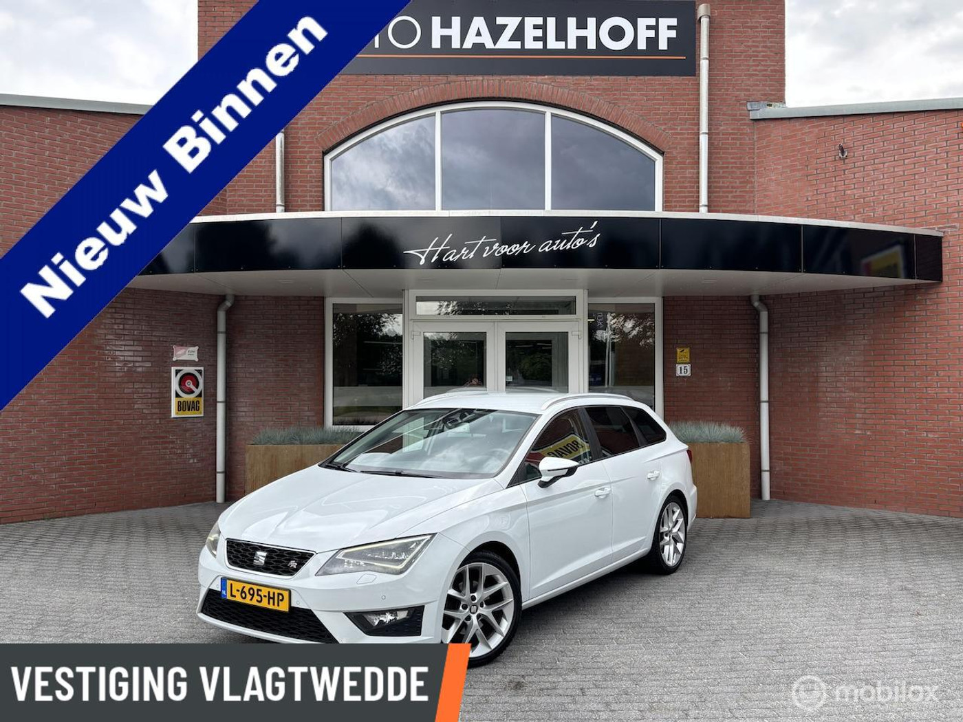 Seat Leon ST 1.4 TSI ACT FR Dynamic | ACC | Climate Control | Voorstoelen verwarmd | Sound | Half Leder 2014 - voorkant