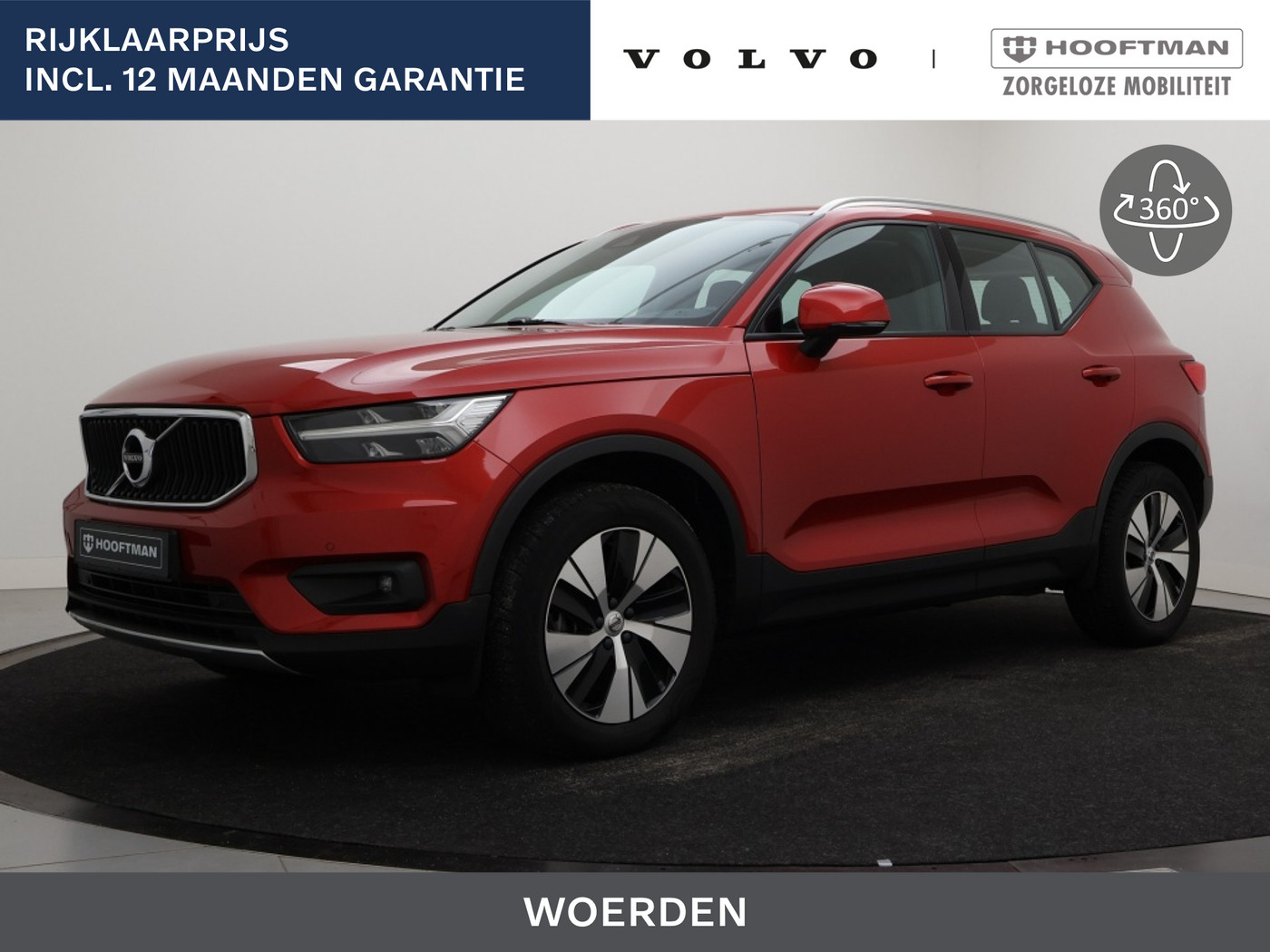 Volvo XC40 T2 AUT(8) BUSINESS PRO NAVI BLUETOOTH STOELVERWARMING ACC BLIS 2021 - voorkant