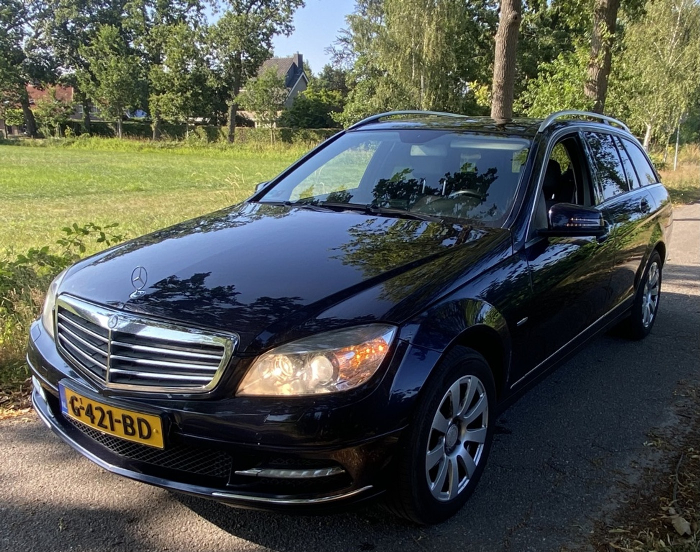Mercedes-Benz C 180 Cgi 180 CGI BE.BnsCl.Av. 2010 - voorkant