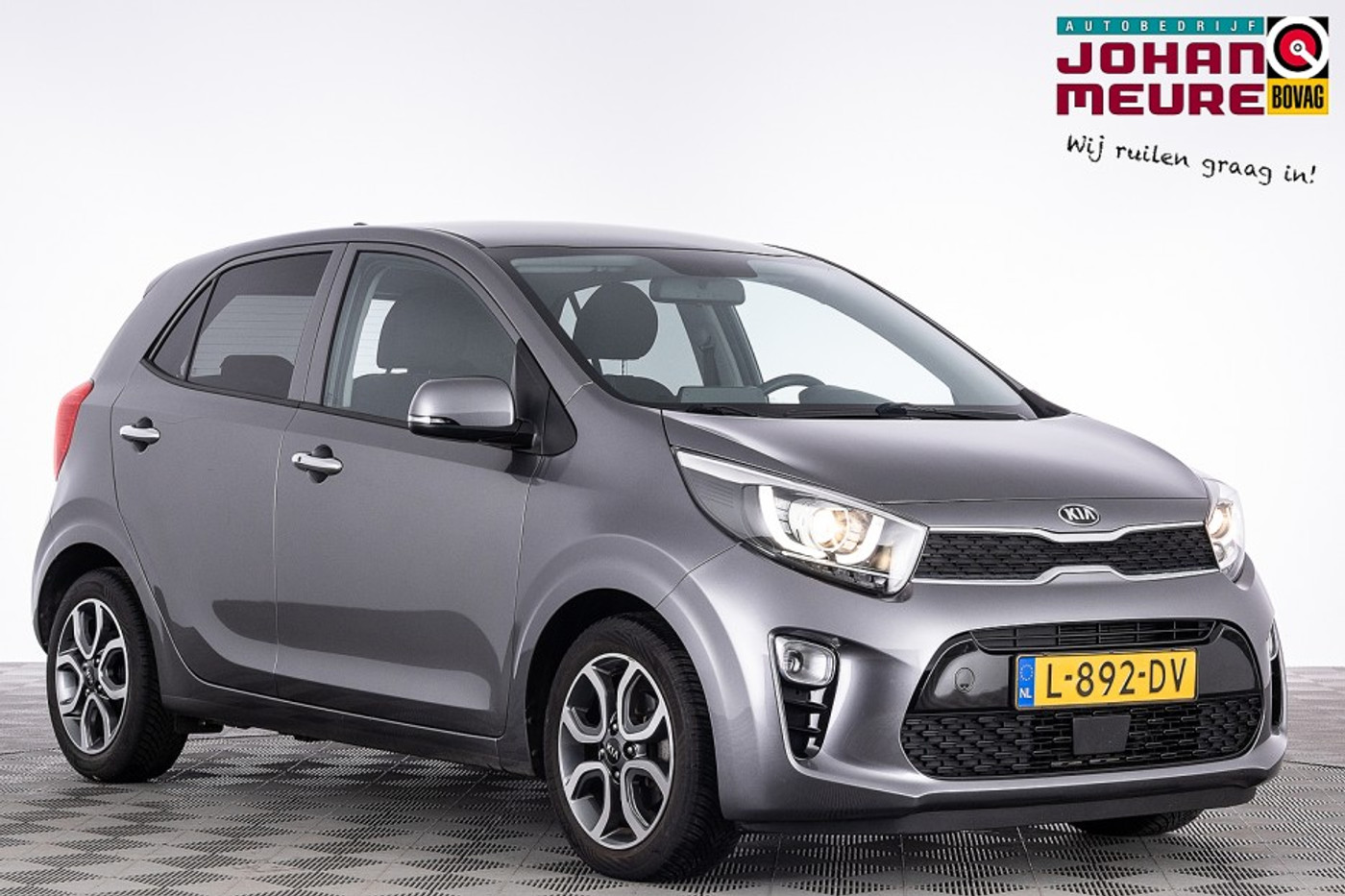 Kia Picanto 1.0 DPi DynamicPlusLine | NAVI | ECC | VELGEN ✅ 1e Eigenaar . 2021 - voorkant