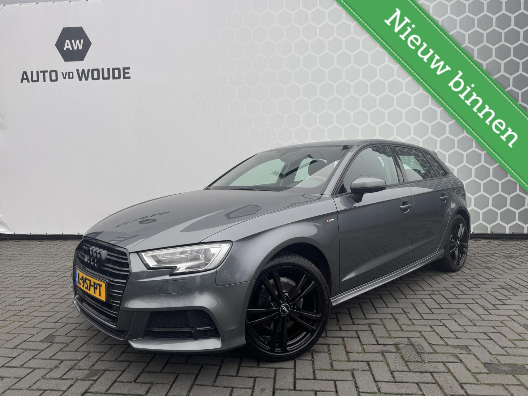 Audi A3 Sportback 1.5 TFSI CoD Sport S Line Edition 2018 - voorkant