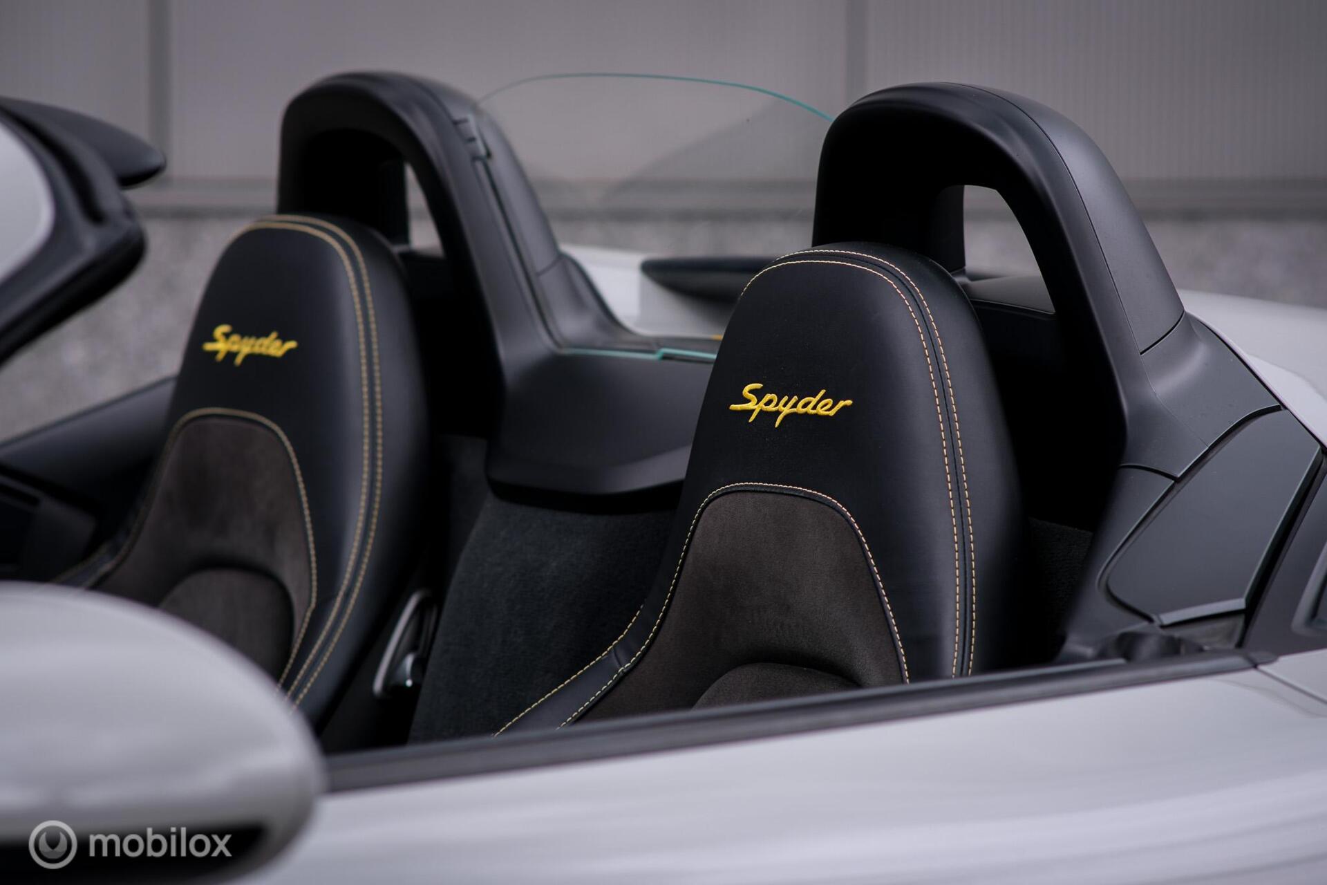 Foto van Porsche 718 Boxster Spyder