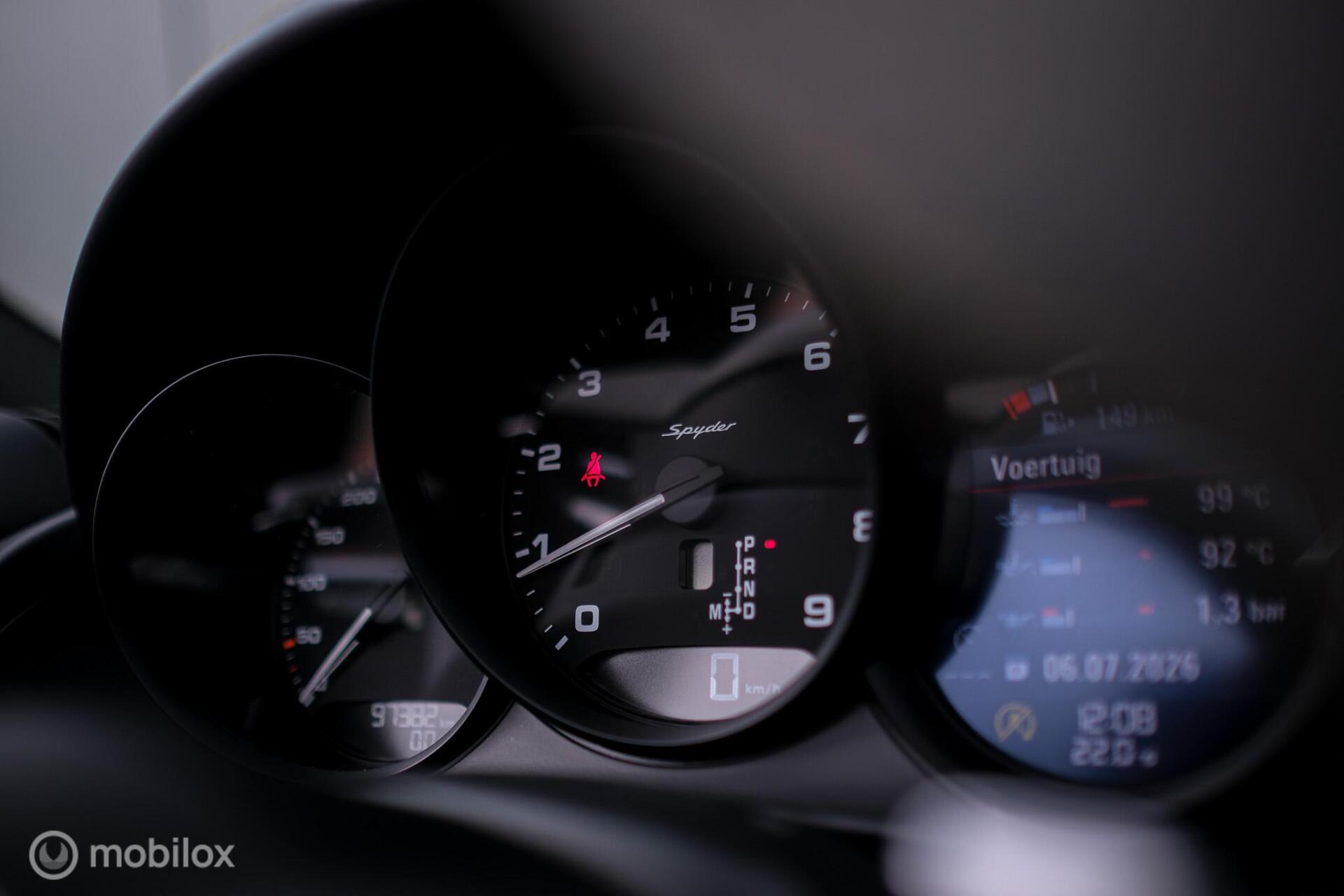 Foto van Porsche 718 Boxster Spyder