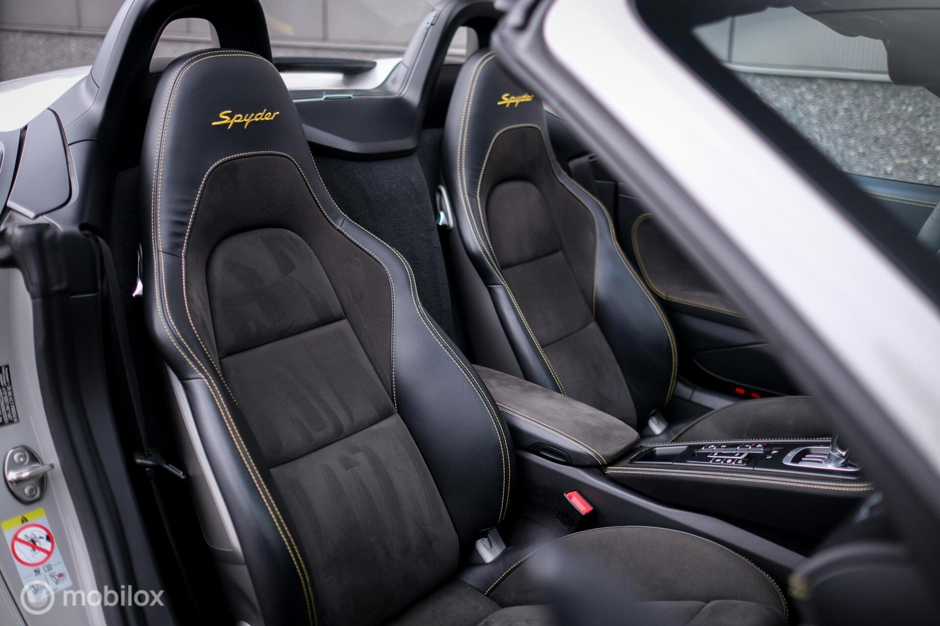 Foto van Porsche 718 Boxster Spyder