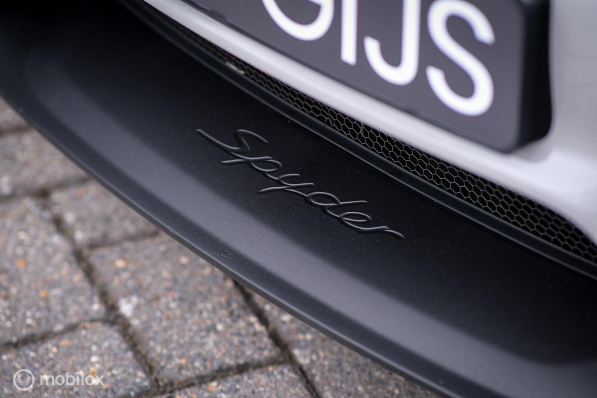 Foto van Porsche 718 Boxster Spyder