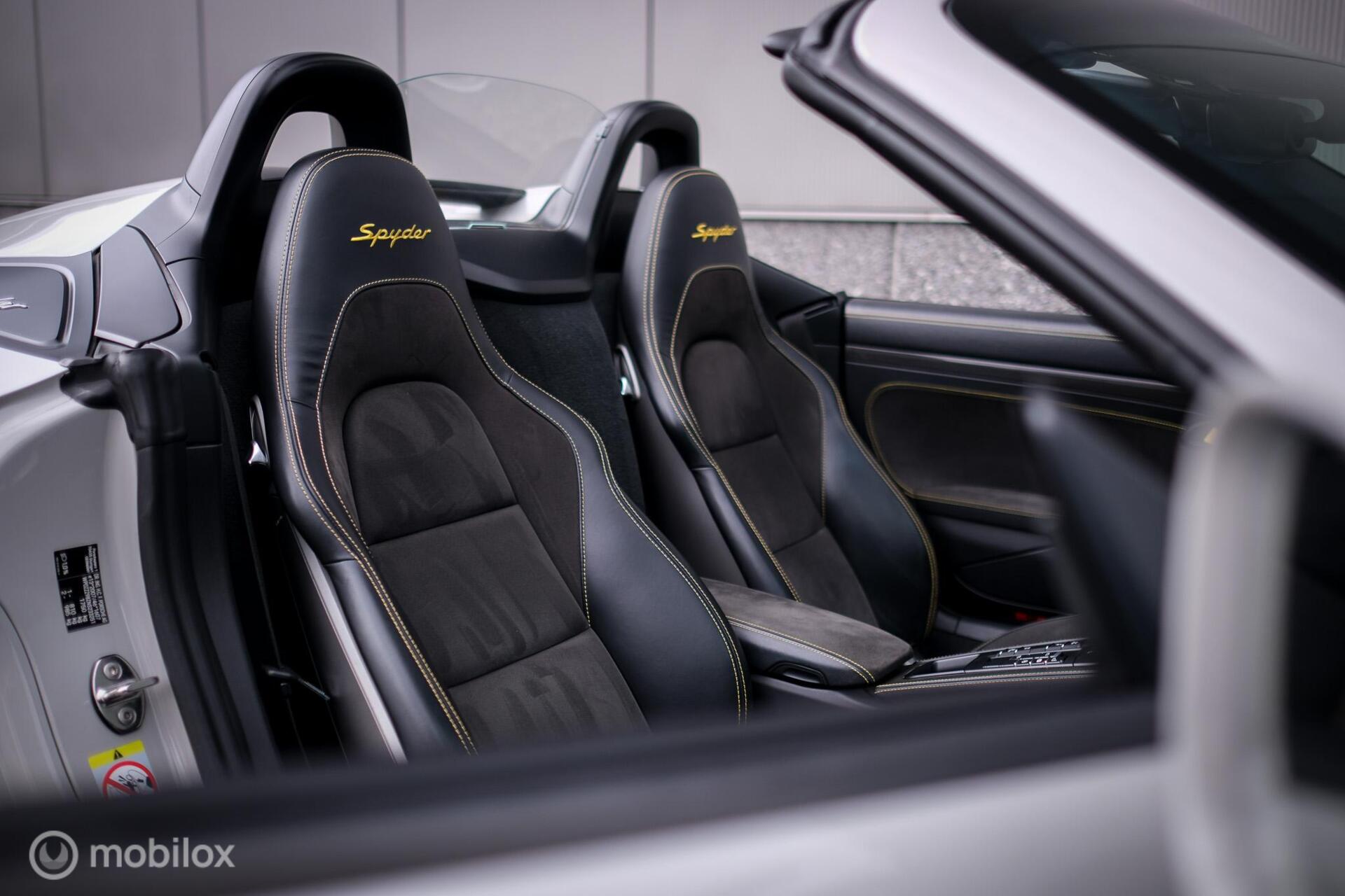 Foto van Porsche 718 Boxster Spyder