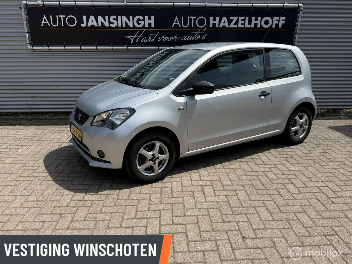 Seat Mii 1.0 Sport Connect | Airco | LM Velgen | Allseason Banden | Weinig km | Nieuwe apk | RIJKLA 2015 - voorkant