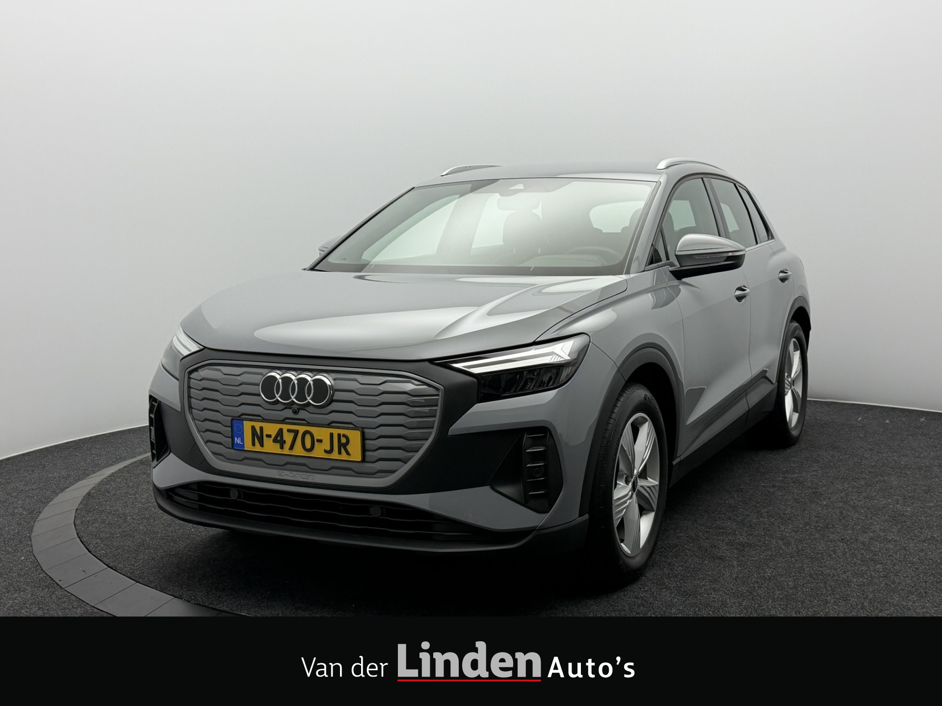 Audi Q4 35 E-tron 35 Launch edition 55 kWh SOH 92,1% | Elektrische Trekhaak | 110KW Snellaadvermogen | Full-Led | Carplay&Android 2021 - voorkant