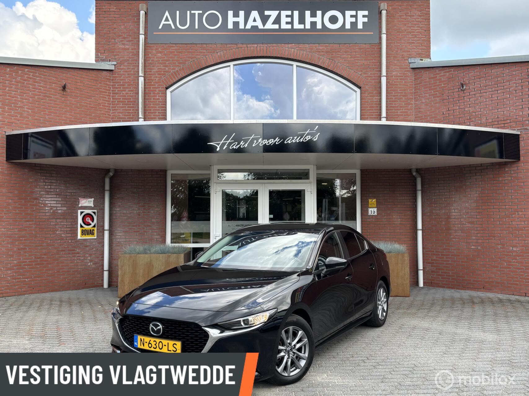 Mazda Mazda3 3 2.0 e-SkyActiv-X M Hybrid 186pk Comfort | Clima | Camera | Stoel/Stuurverwarming | Priva 2021 - voorkant