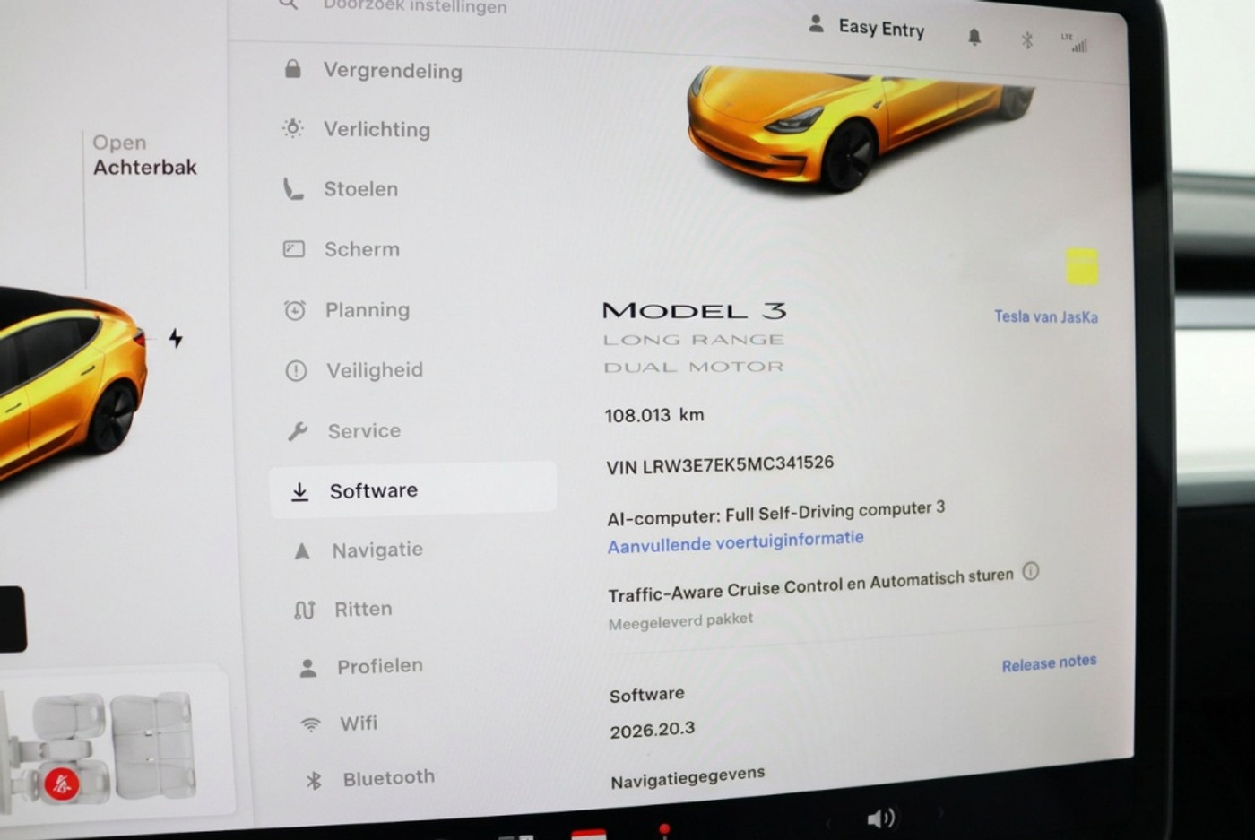 Foto van Tesla Model 3