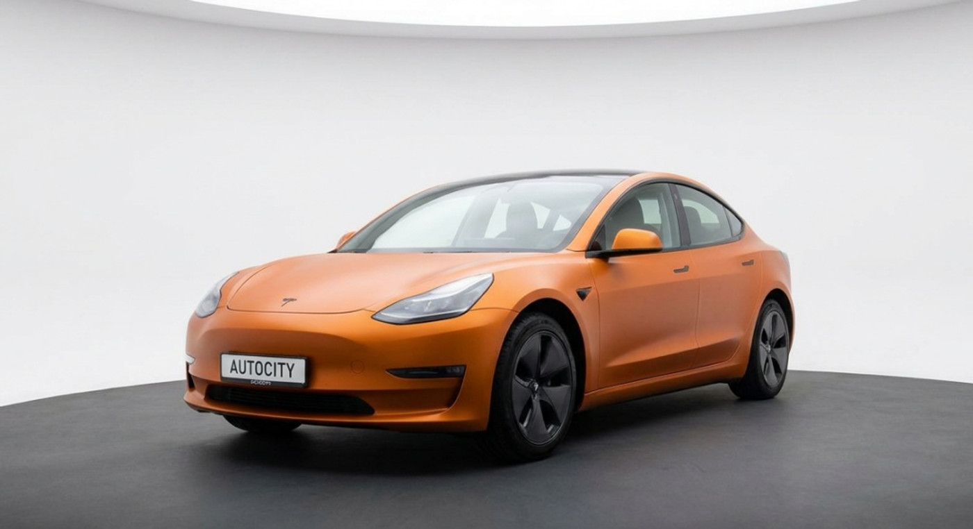 Tesla Model 3 Long Range AWD 75kWh l Warmtepomp l FSD 3 2021 - voorkant