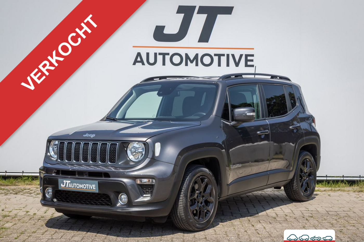 Jeep Renegade 1.3T Limited Stuurverwarming | PDC | Stoelverwarming | cruise control | Dab | Elektrische spiegels 2019 - voorkant