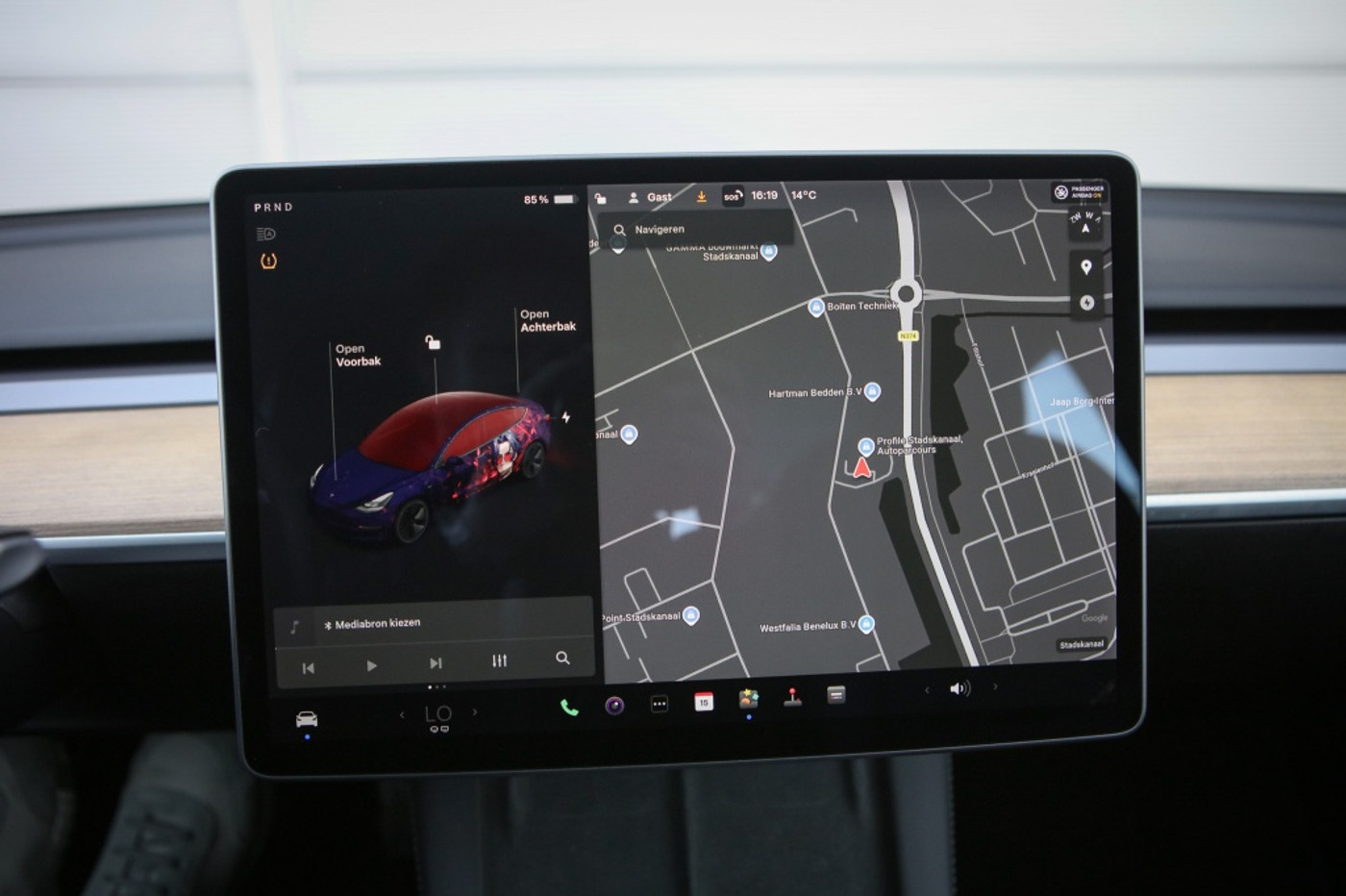 Foto van Tesla Model 3