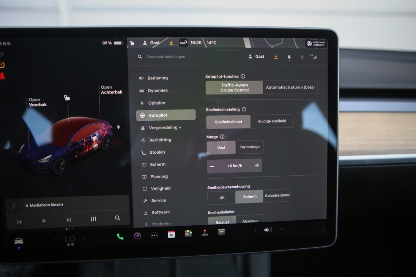 Foto van Tesla Model 3