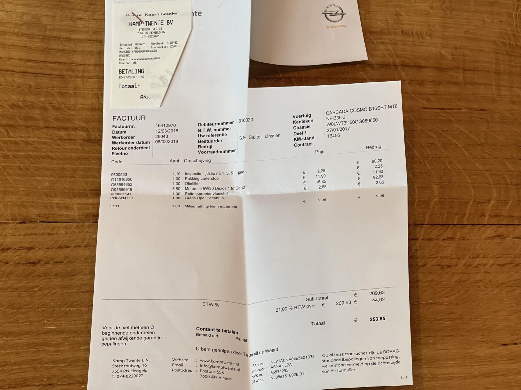 Foto van Opel Cascada