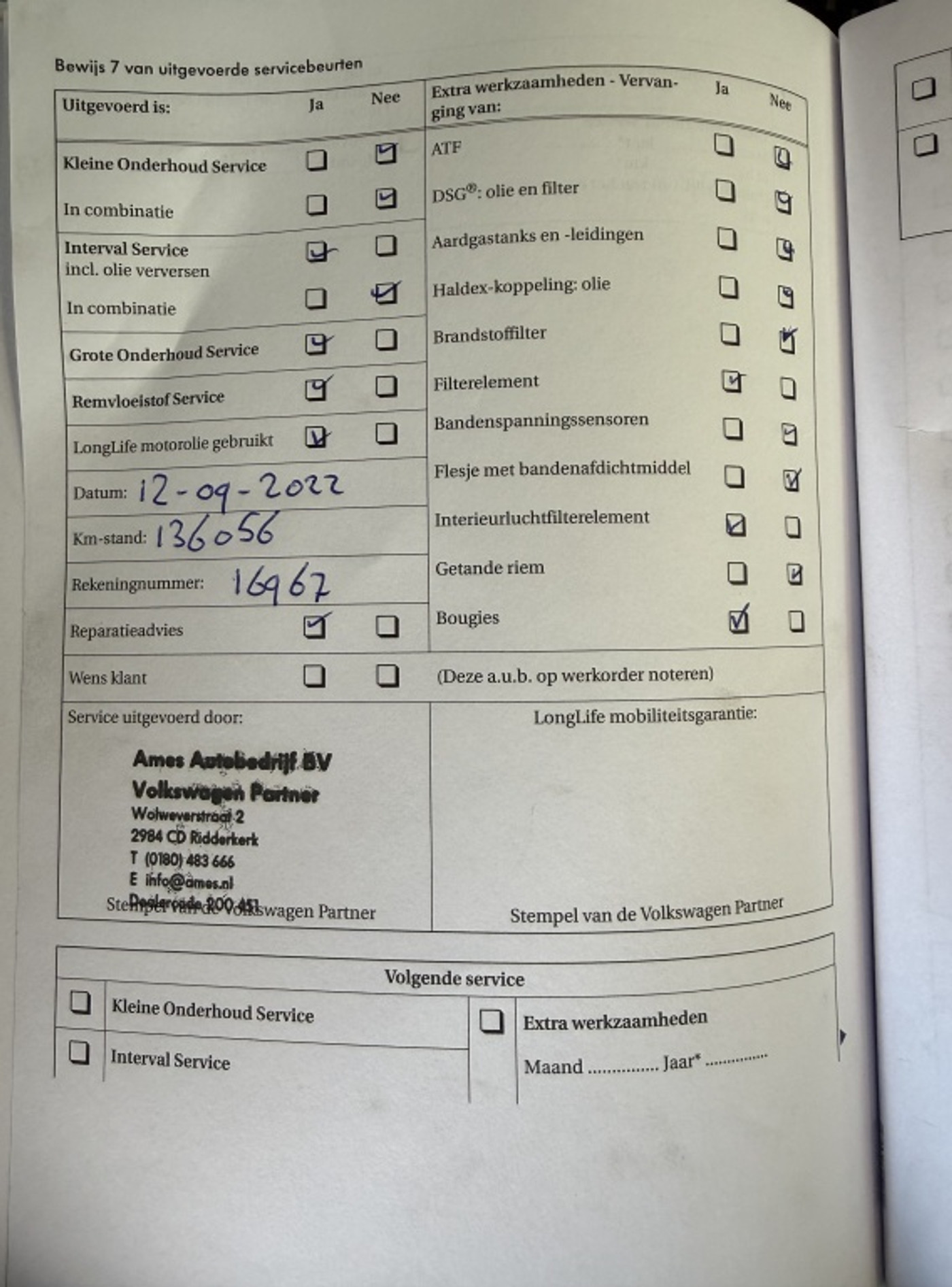 Foto van Volkswagen Golf Plus