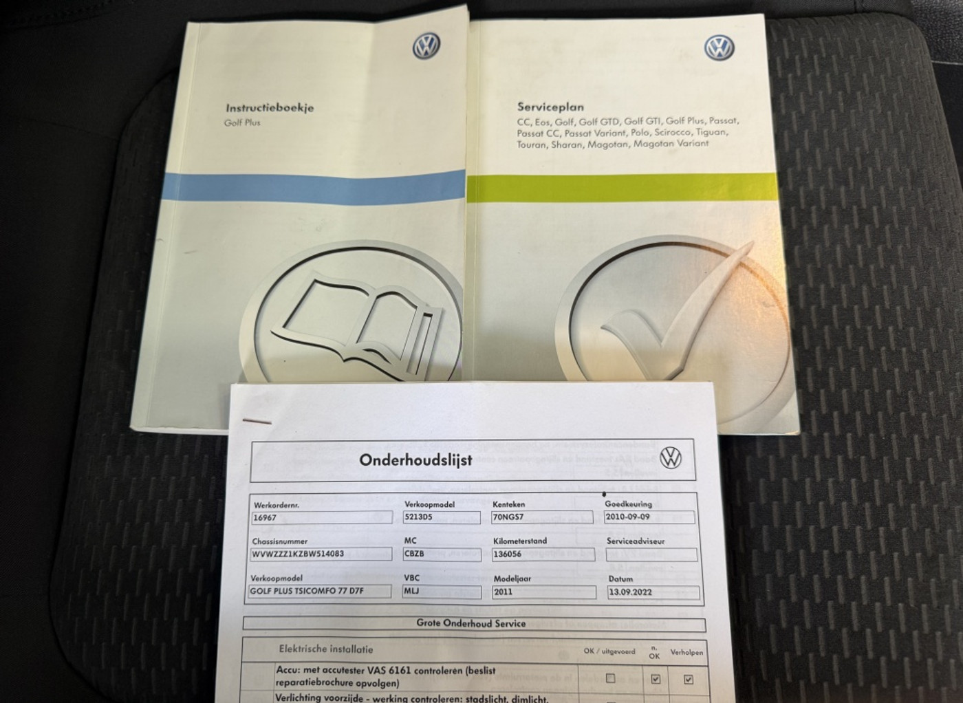 Foto van Volkswagen Golf Plus