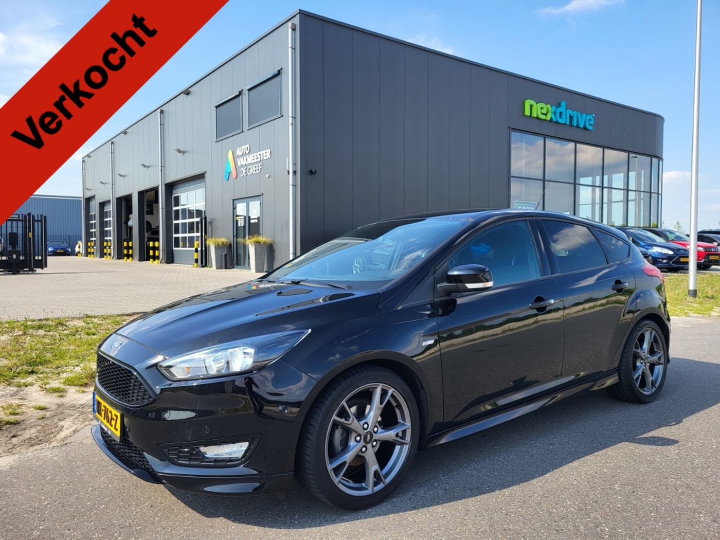 Ford Focus 1.0 Ecoboost 125 ST-Line 2e eig. Camera - 18"- nwe d-riem 2017 - voorkant