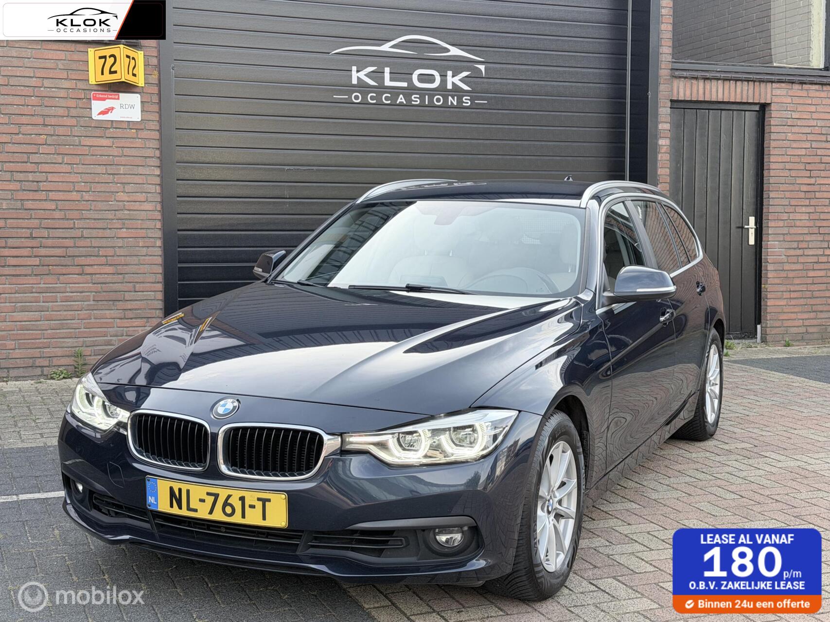 BMW 3-serie Touring 318i Cent. Exec. 2017 - voorkant