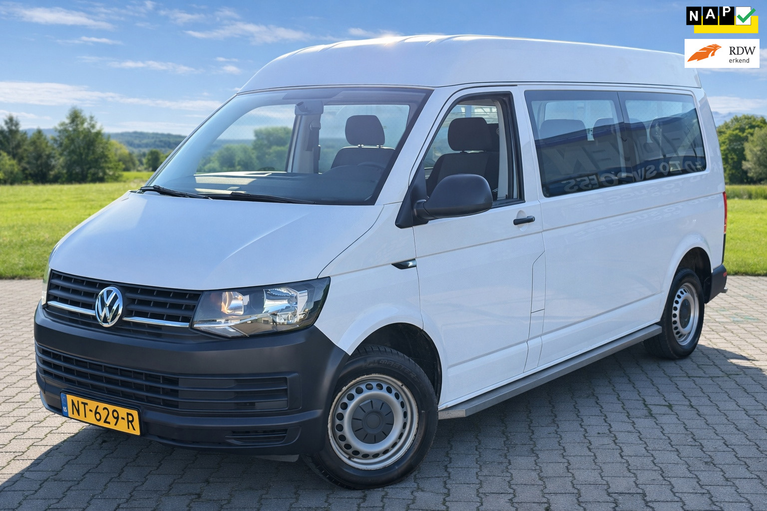 Volkswagen Kombi 2.0 TSI L2H1 9PRS, ECC AIRCO, ELEC PAKKET 2017 - voorkant