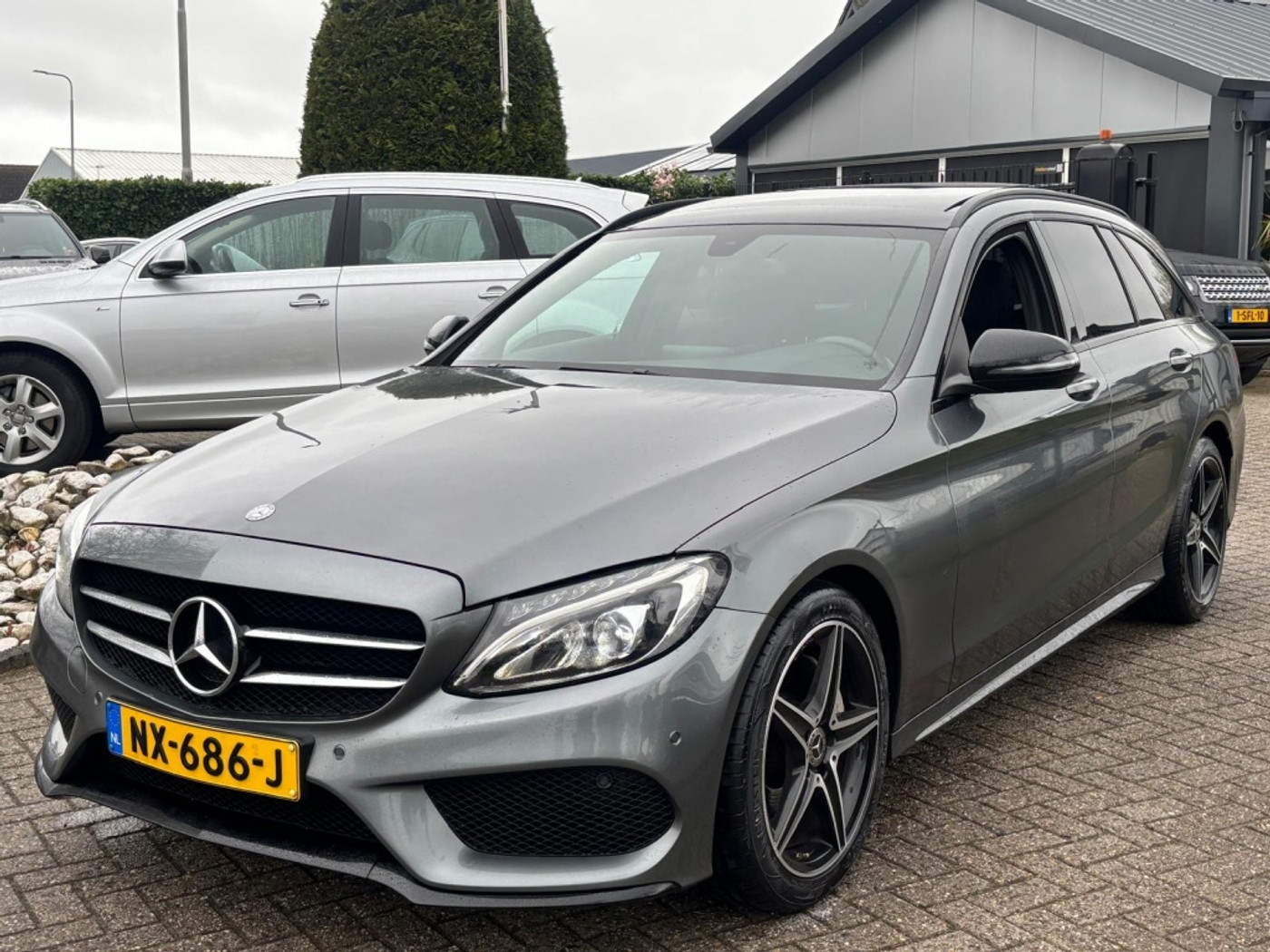 Mercedes-Benz C-klasse 180 AMG Sport Edition 2017 - voorkant