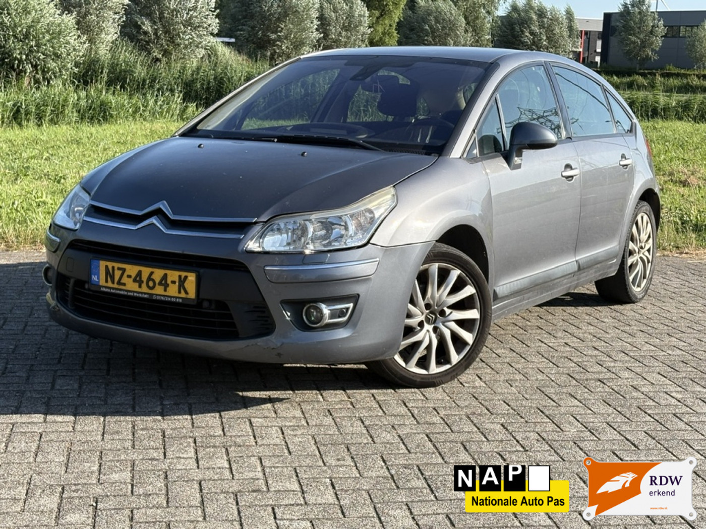 Citroen C4 1.6 HDiF Ann. AUT / Rijdt super 2009 - voorkant