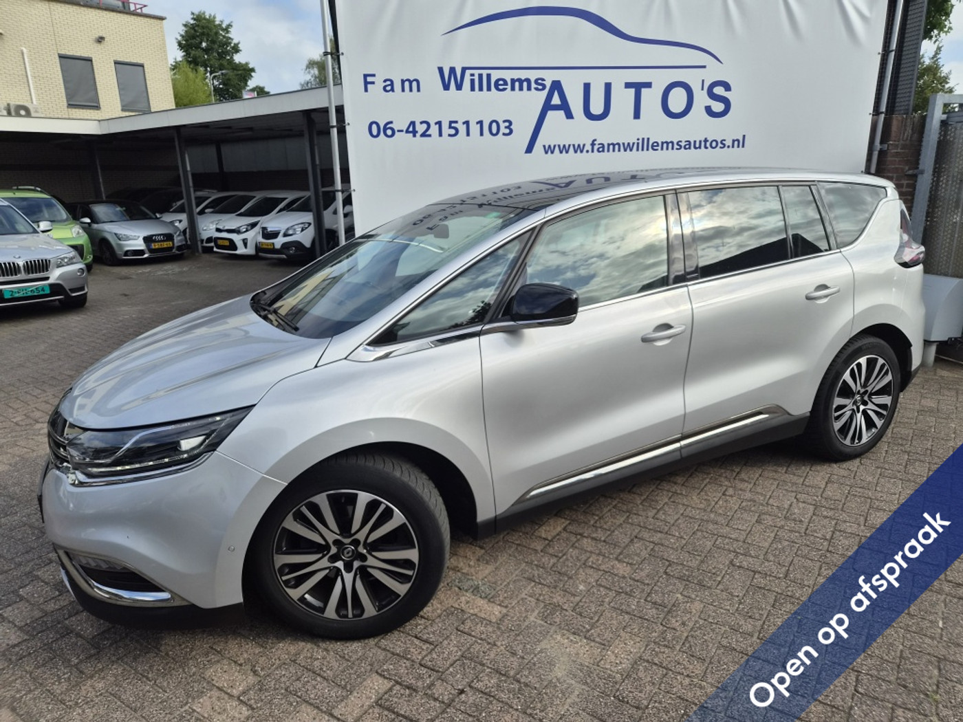 Renault Espace 1.6 TCe In.Paris 7persoons Automaat 2016 - voorkant