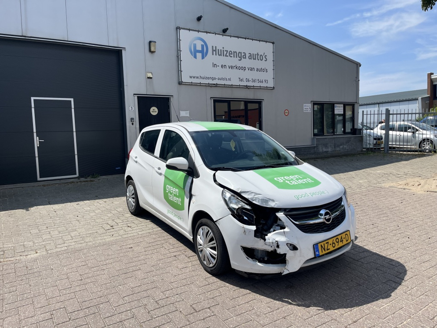 Opel Karl / Viva 1.0 ecoFLEX Edition| INC BTW BPM!!| VOORSCHADE! 2017 - voorkant