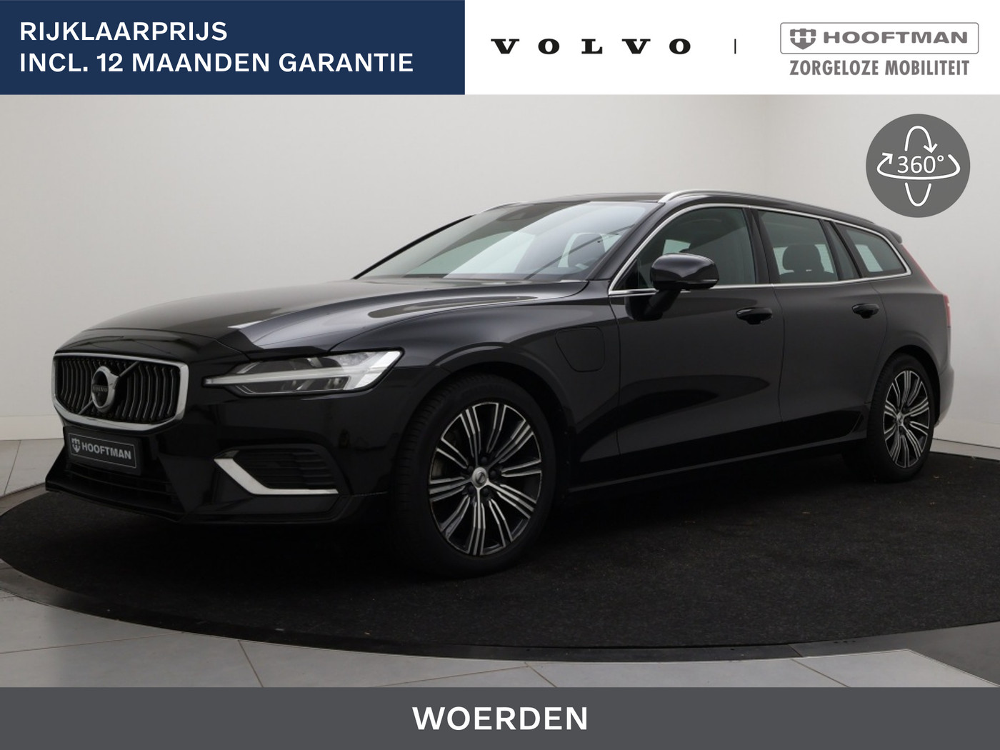 Volvo V60 T6 PLUG-IN HYBRID INSCRIPTION SCHUIFDAK ACC BLIS 360GR CAM 2022 - voorkant