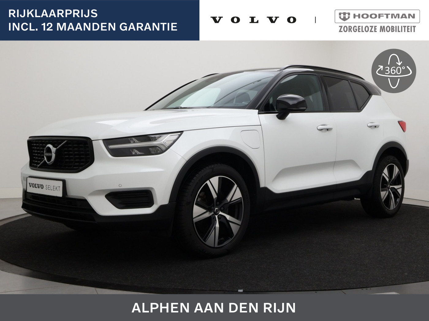 Volvo XC40 T5 PLUG-IN HYBRID R-DESIGN SCHUIFDAK PARK ASSIST V+A ACC KEYLESS 2022 - voorkant