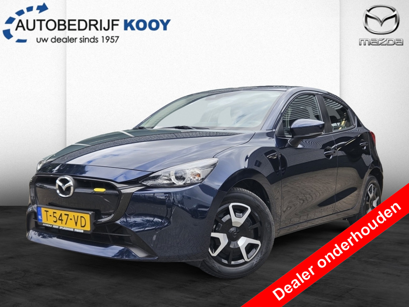 Mazda Mazda2 1.5 e-SkyActive-G 90pk Center Line / Stoel Verw. / Carplay / Airco 2023 - voorkant