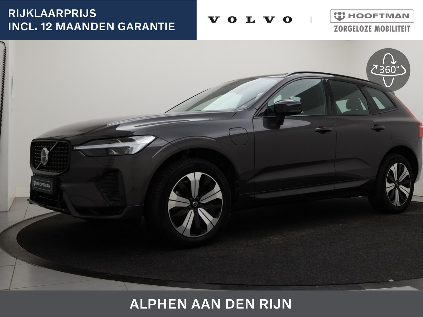 Volvo Xc60 T6 PLUG-IN HYBRID R-DESIGN SCHUIFDAK FULL-LED CAMERA TREKHAAK 2022 - voorkant