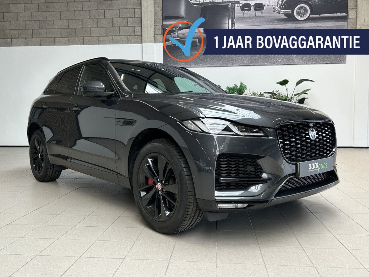 Jaguar Jaguar F-pace 2.0 P400e R-Dyn. HSE|PANO|TREKH|AWD|PLUG IN HYBRID|HUD 2021 - voorkant
