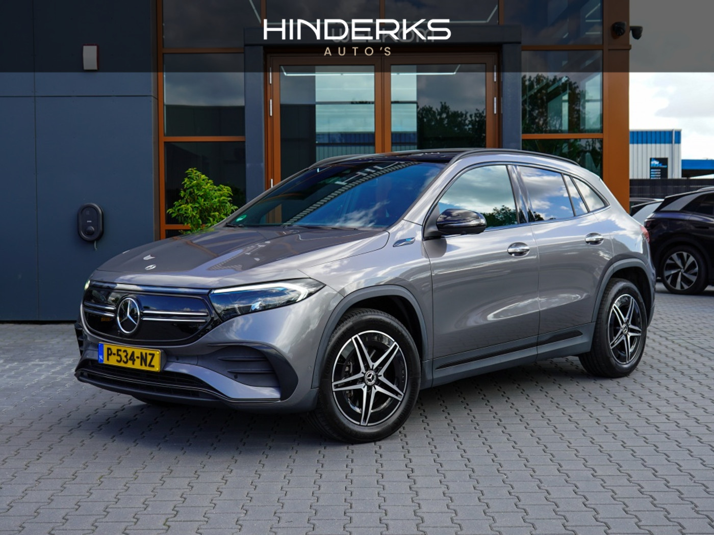 Mercedes-Benz Eqa 250 250 Bns Sol. AMG | 95,48% SOH | Pano | Head up | Trekhaak 2022 - voorkant
