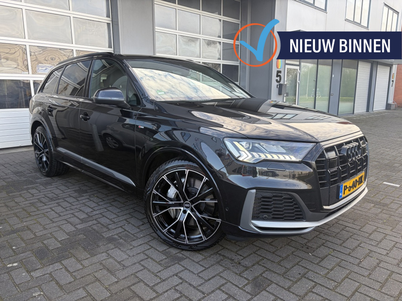 Audi Q7 55 TFSI E 55 TFSI e q Pro L+ / HUD DISPLAY/ELK TREKHAAK 2021 - voorkant